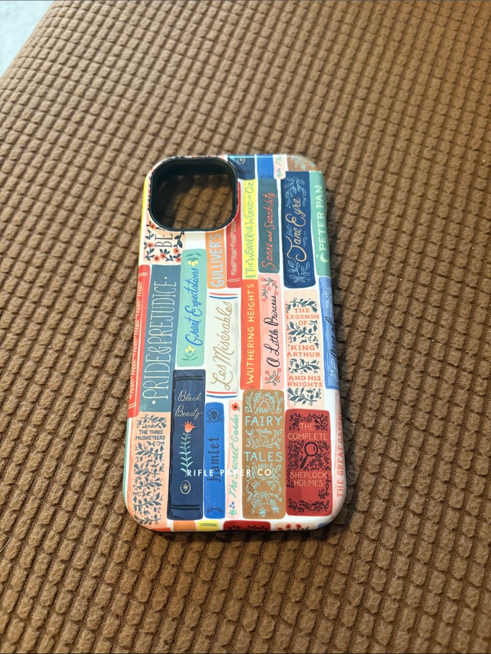 Rifle Paper Co. iPhone 15 MagSafe Book Club Case